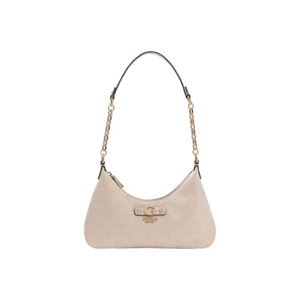 Guess Beige Polyethylene Women's Handbag